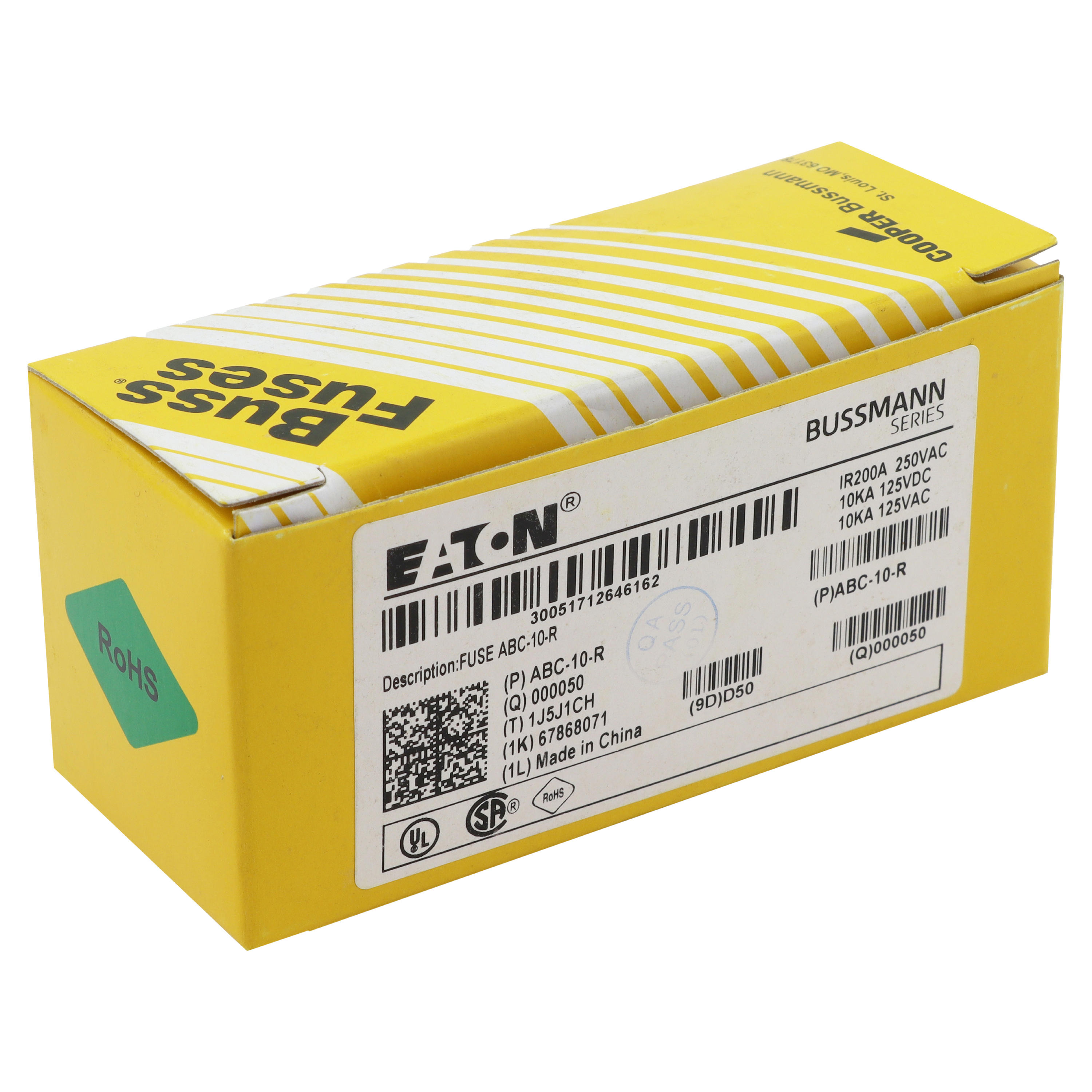 ABC系列陶瓷体管保险丝