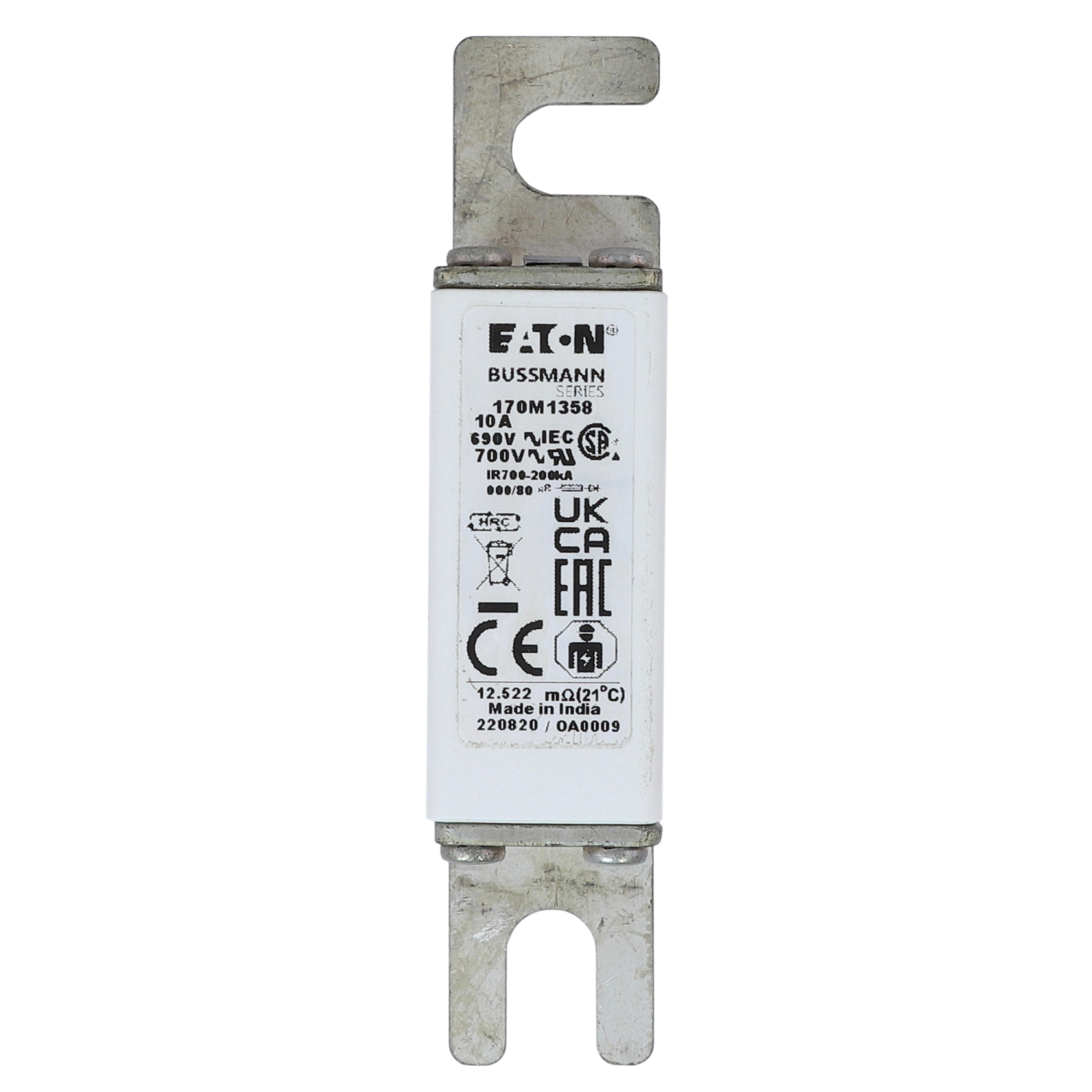 170M size 000~00 系列高速熔断器